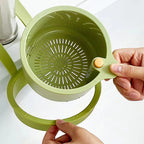 Hanging Drip Basket | Two-Part Filter & One-Click Emptying