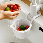 Hanging Drip Basket | Two-Part Filter & One-Click Emptying