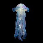 Hanging Jellyfish Lamp | Colorful Shimmering LED & Battery-Powered | 50 x 20 cm
