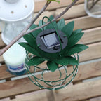 Hanging Lantern | Solar-Powered & Weatherproof | Pineapple Design