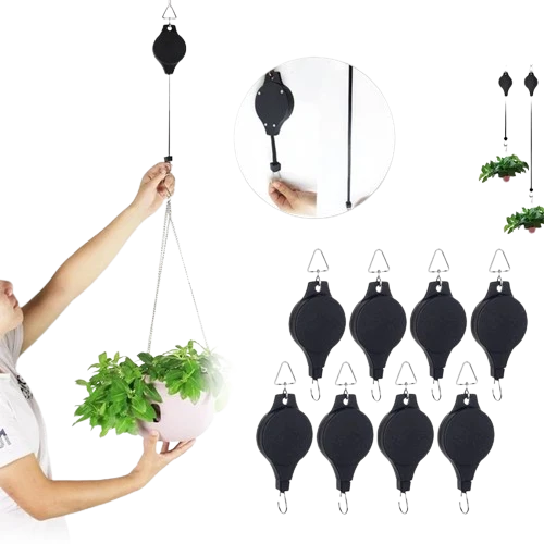 Hanging Plant Hanger | Space-Saving & Effortless Watering