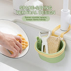 Hanging Sink Strainer Basket | Fine Stainless Steel Mesh & Lock-Release