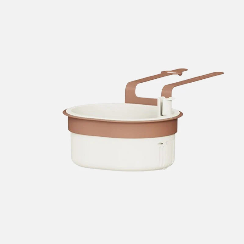 Hanging Sink Strainer | Fine Stainless Steel Mesh & Lock-Release