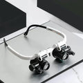 Headband Magnifying Glasses | 3-Level Magnification & Built-In LED | Adjustable Fit
