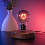 Heart Lamp | Magnetic Floating LED & Rainbow Effect