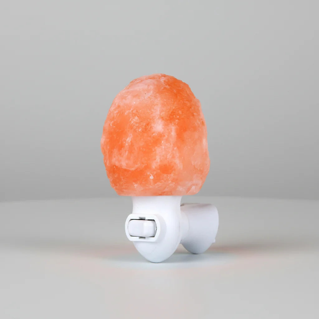 Himalayan Salt Lamp | Warm & Soothing Glow | Plug-In Night Light