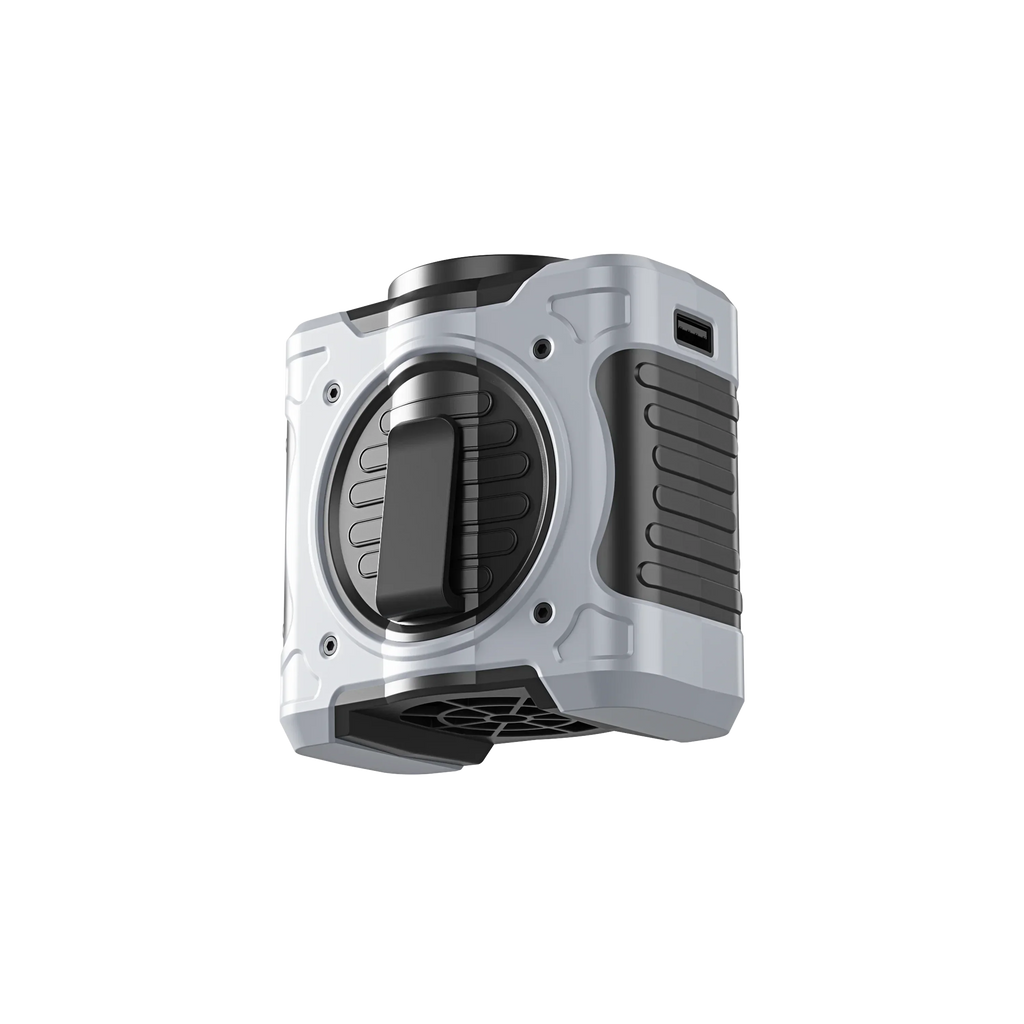 Hip Clip Fan | 8000mAh Battery & Ice Ceramic Cooling | Clip, Neck & Handheld