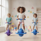 Hopping Ball | Non-Slip Platform & Height-Adjustable Handle | 150 kg Capacity