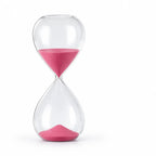 Hourglass Timer | Glass & Fine Sand | 5–60 Min Options
