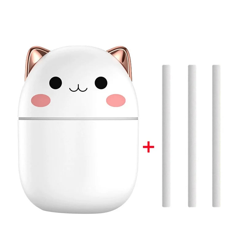 Humidifier | Soft-Glow Night Light & 2 Spray Modes | 200 ml Tank