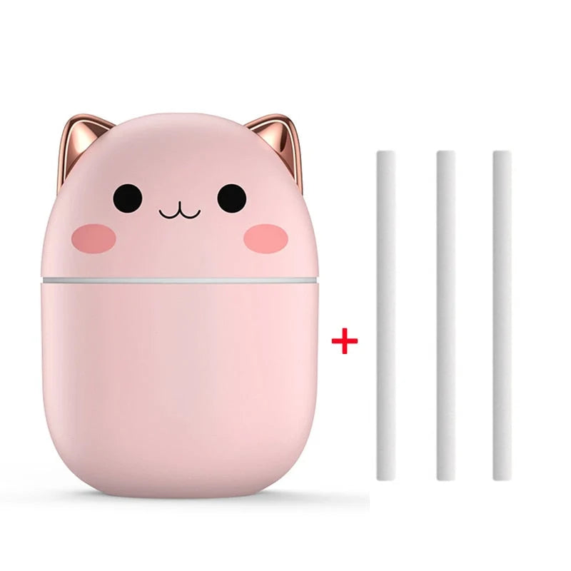 Humidifier | Soft-Glow Night Light & 2 Spray Modes | 200 ml Tank