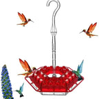 Hummingbird Feeder | Ant-Proof & Leak-Proof | 30 Feeding Ports