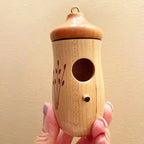 Hummingbird House | Handcrafted Natural Wood Garden Decor | Multiple Styles