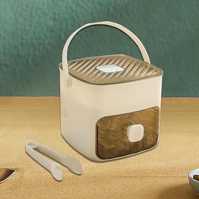Ice Cube Tray | Push-Button Release & Hygienic Storage | 48 Cubes