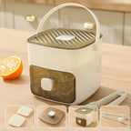 Ice Cube Tray | Push-Button Release & Hygienic Storage | 48 Cubes