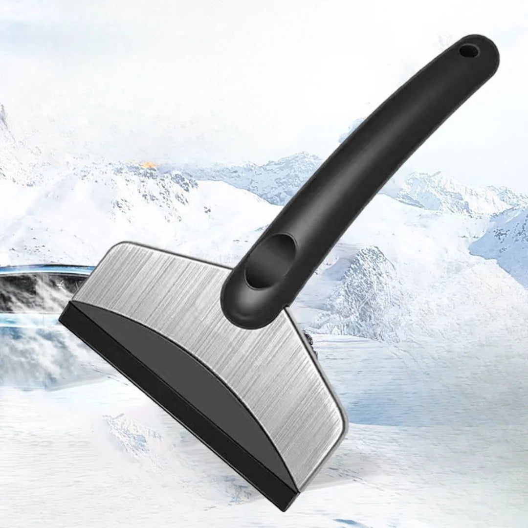 Ice Scraper | Extendable Handle & Built-In LED | Extends To 17.5 In