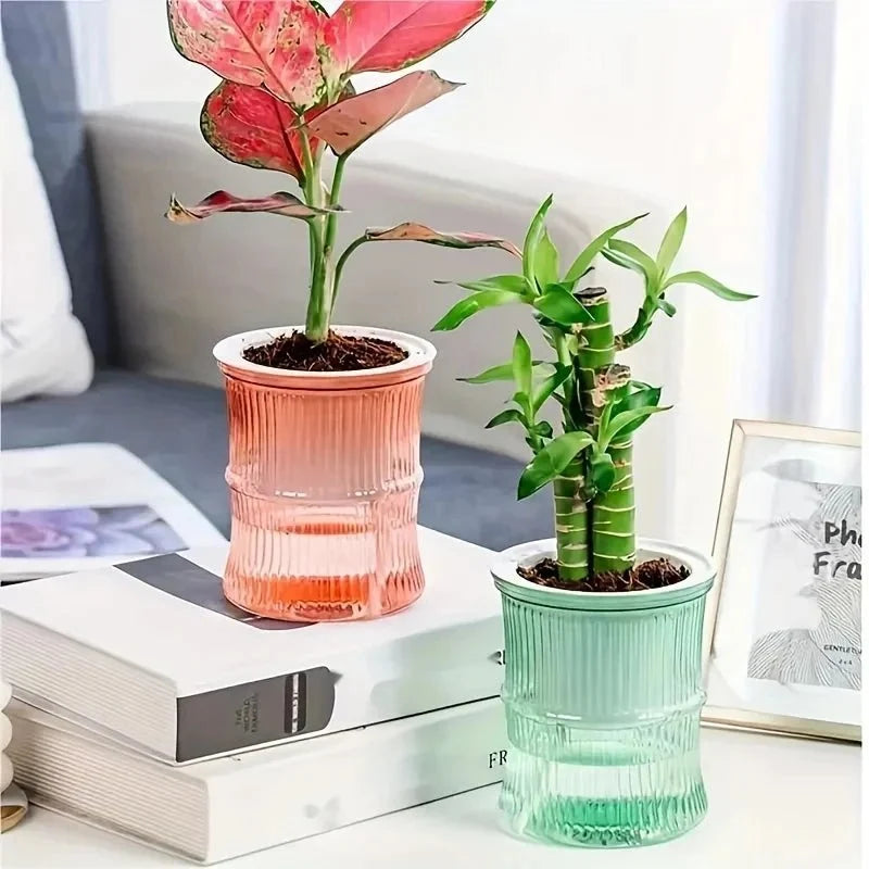 Indoor Planter | Sustainable Self-Watering & Double-Walled