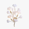 Indoor Wall Lamp | Floral Ceramic & Metal | LED Included