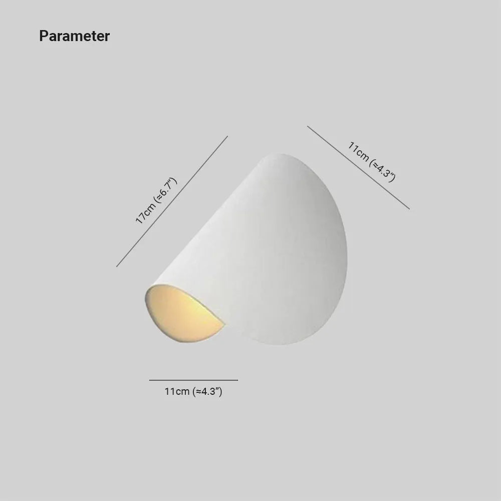 Indoor Wall Lamp | Metal LED Bulb Included