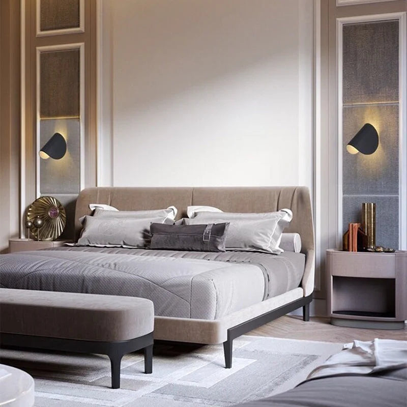 Indoor Wall Lamp | Metal LED Warm Light | Bulb Included