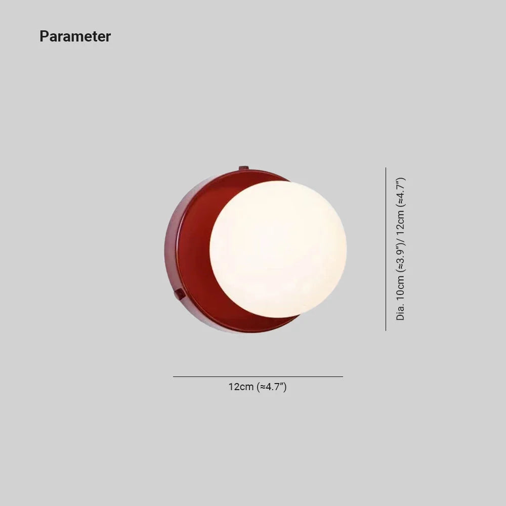 Indoor Wall Lamp | Modern Minimalist Metal & Acrylic