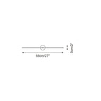Indoor Wall Lamp with Integrated LED