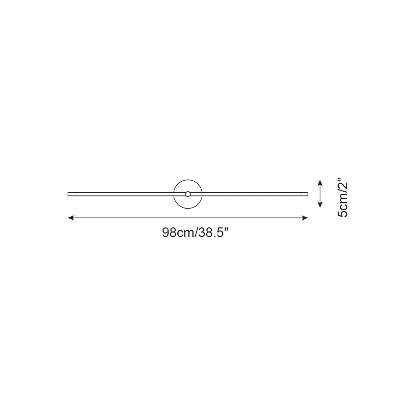 Indoor Wall Lamp with Integrated LED