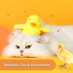 Interactive Cat Toy | Fluttering Wings & Quacking Sound | Rechargeable