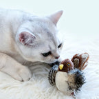 Interactive Cat Toy | Realistic Chirp & Motion | Rechargeable