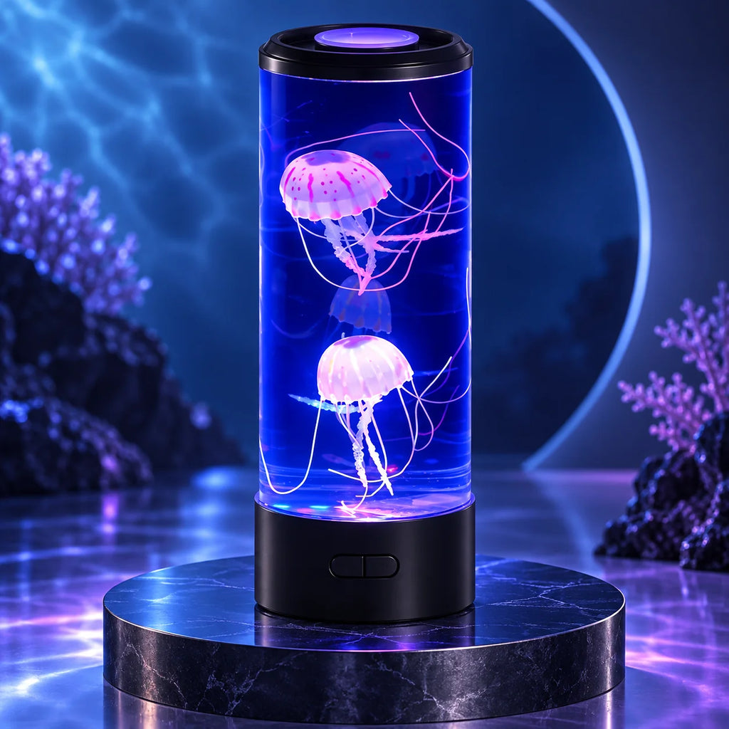 Jellyfish Lamp | Floating Color-Changing & USB-Powered