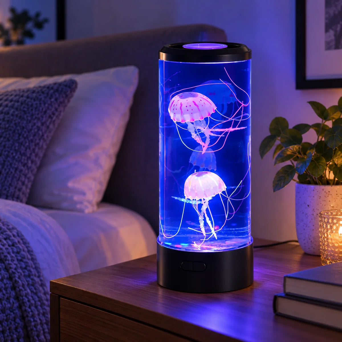 Jellyfish Lamp | Floating Color-Changing & USB-Powered