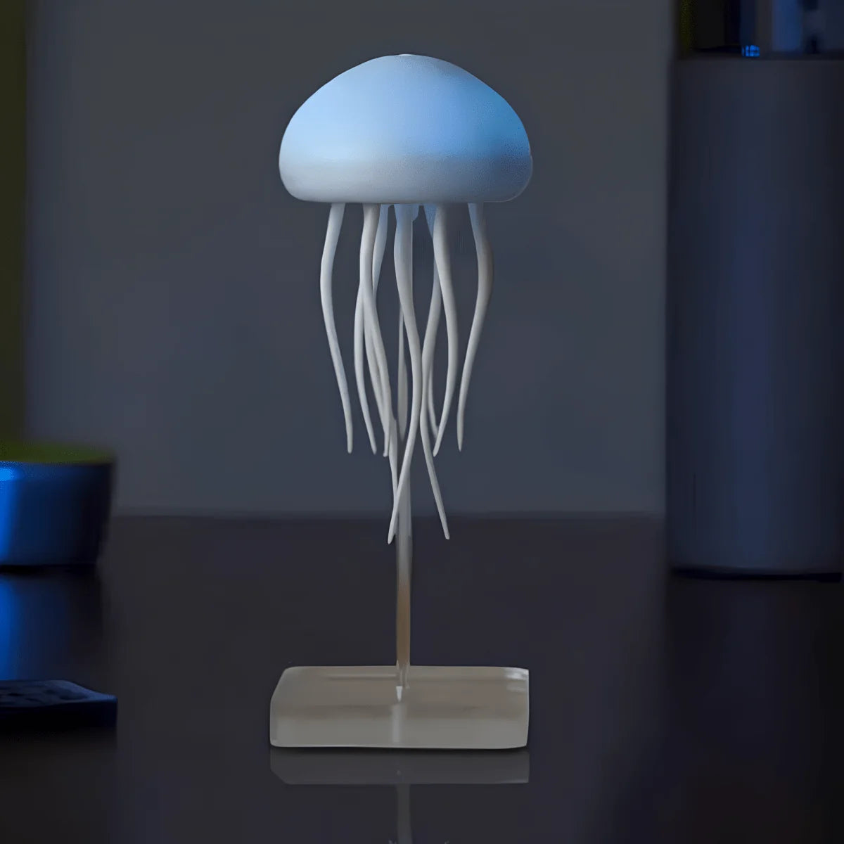 Jellyfish Night Lamp | RGB Color-Changing & Voice-Activated | USB Or Battery Powered