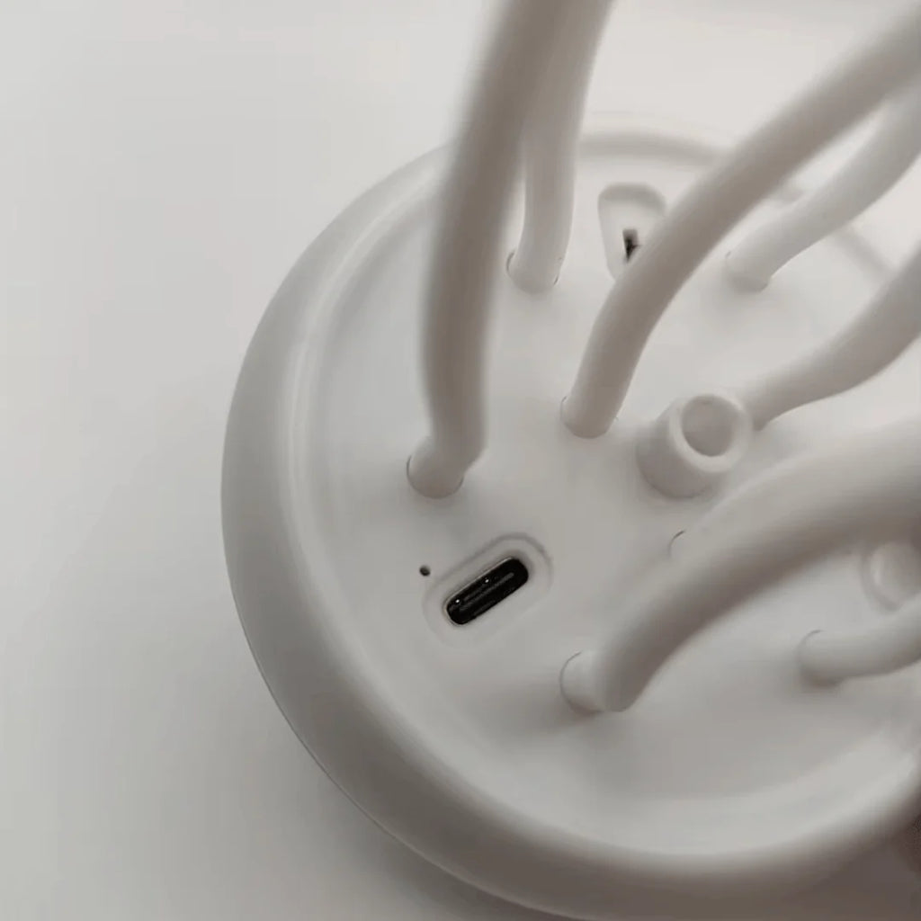 Jellyfish Night Lamp | RGB Color-Changing & Voice-Activated | USB Or Battery Powered