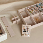 Jewelry Box | Two-Tier Expandable Tray & Soft Lining