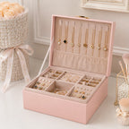 Jewelry Box | Two-Tier Expandable Tray & Soft Lining