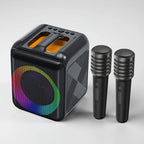 Karaoke Machine | 200W Driver & Two Wireless Mics | Up to 20 Hours