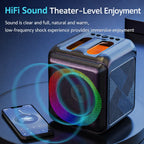 Karaoke Machine | 200W Driver & Two Wireless Mics | Up to 20 Hours
