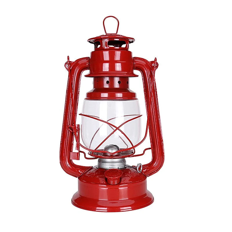 Kerosene Lantern | Weatherproof Metal & Traditional Design | Sizes M & L