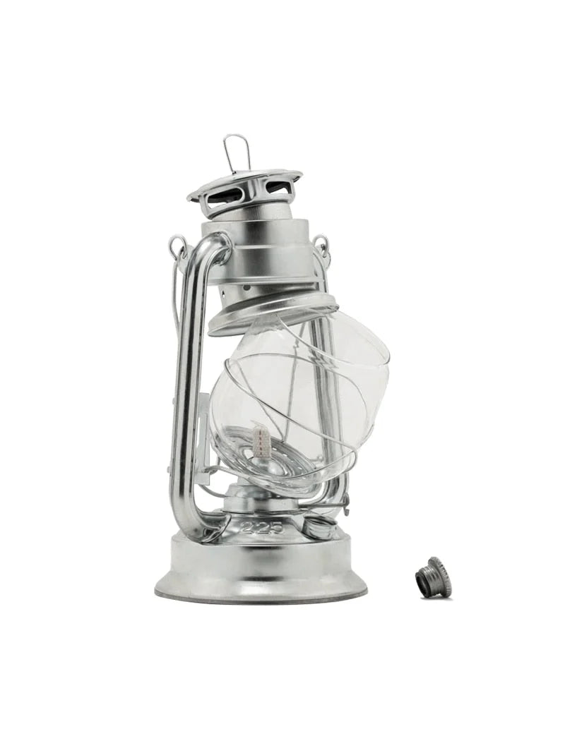 Kerosene Lantern | Weatherproof Metal & Traditional Design | Sizes M & L