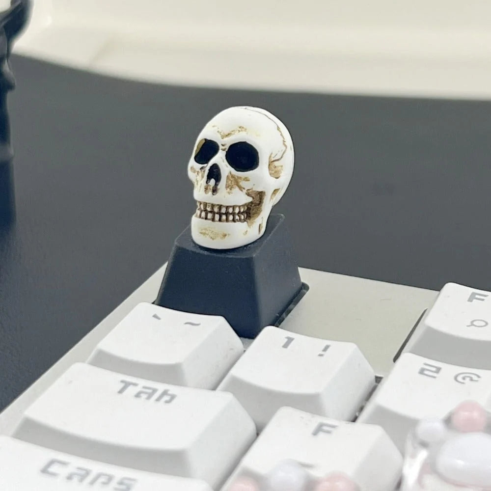 Keycap | Sculpted Gothic Halloween Design & Durable Fit | Fits Most Mechanical Keyboards