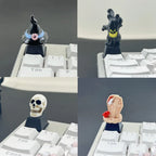 Keycap | Sculpted Gothic Halloween Design & Durable Fit | Fits Most Mechanical Keyboards