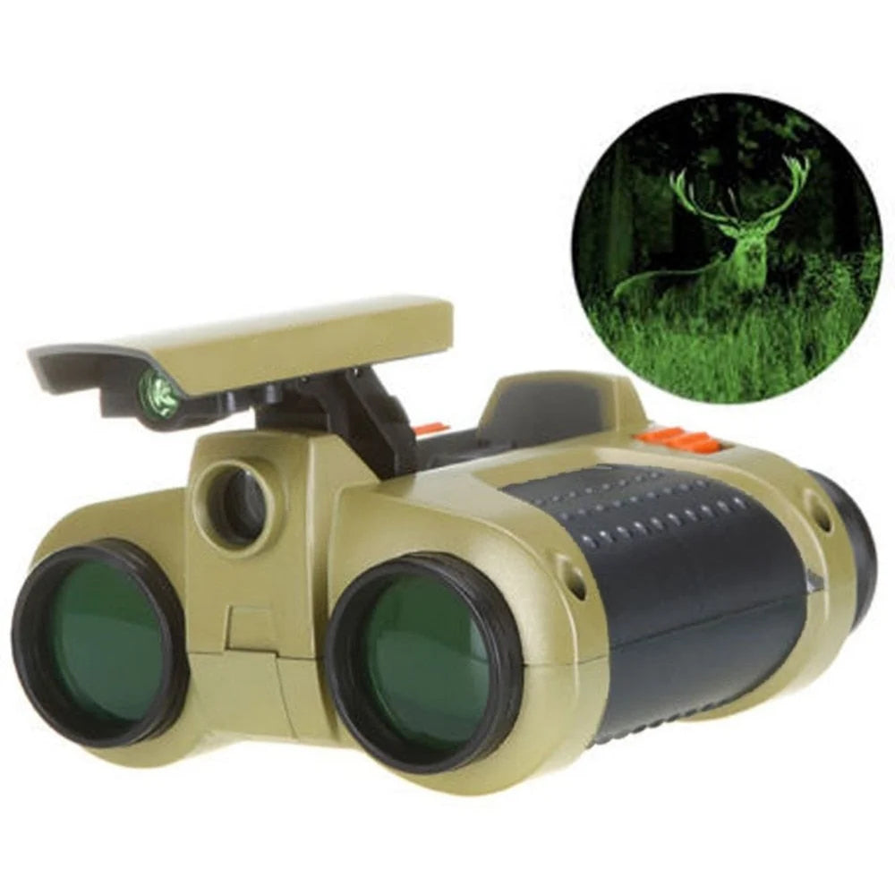 Kids Binoculars | Night Vision & Lightweight | 25 ft Range