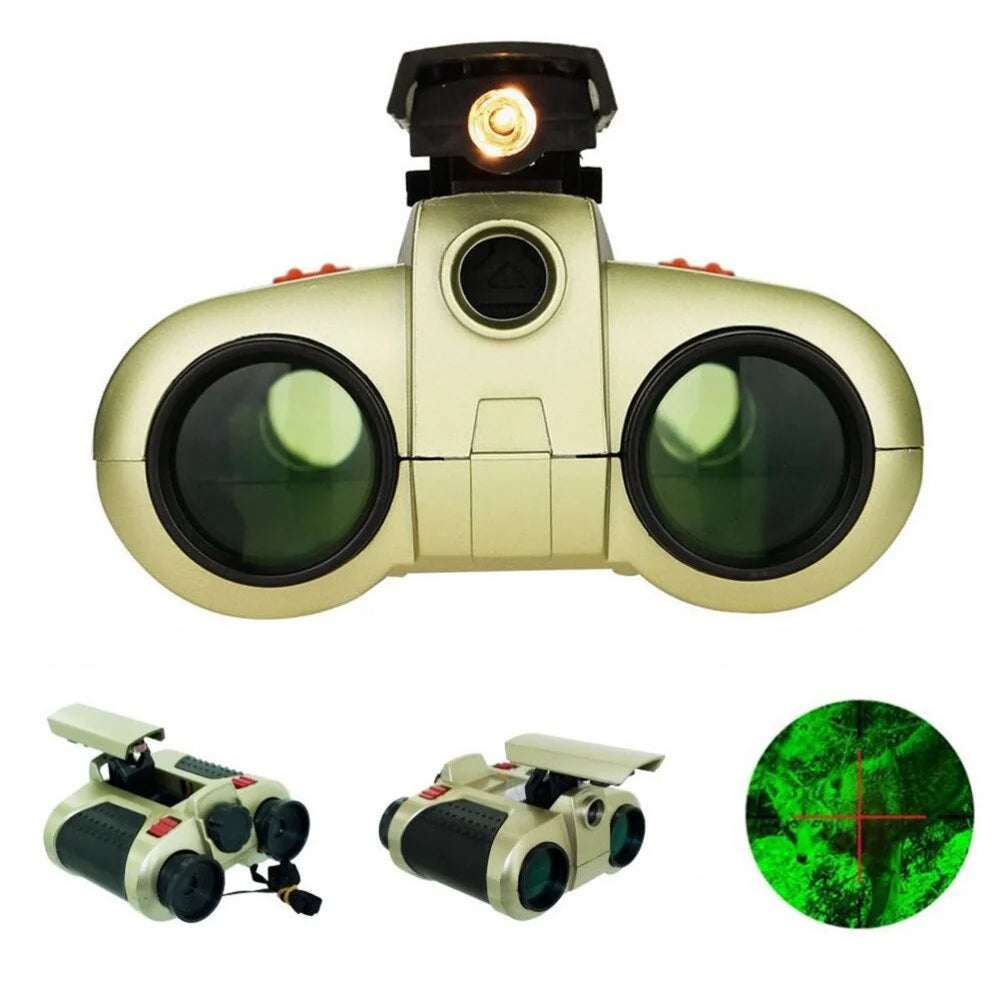 Kids Binoculars | Night Vision & Lightweight | 25 ft Range