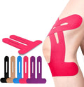 Kinesiology Tape | Pre-Cut Knee Support & Breathable Cotton | 10 Pieces