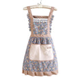 Kitchen Apron | Floral Cotton, Waterproof & Oil-Resistant