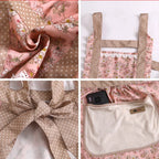 Kitchen Apron | Floral Cotton, Waterproof & Oil-Resistant
