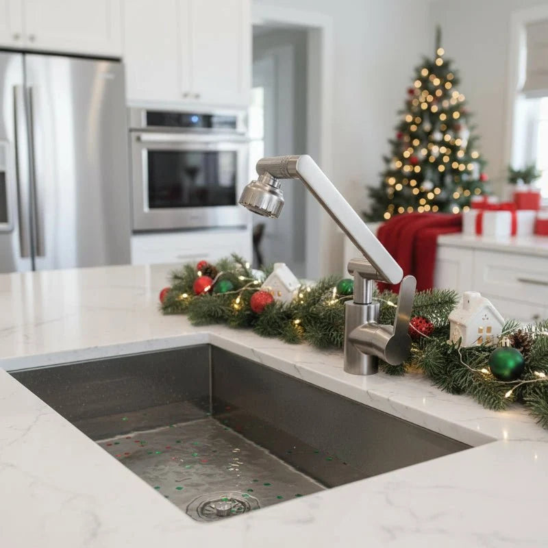 Kitchen Faucet | Flexible Robotic Arm & 360° Rotation