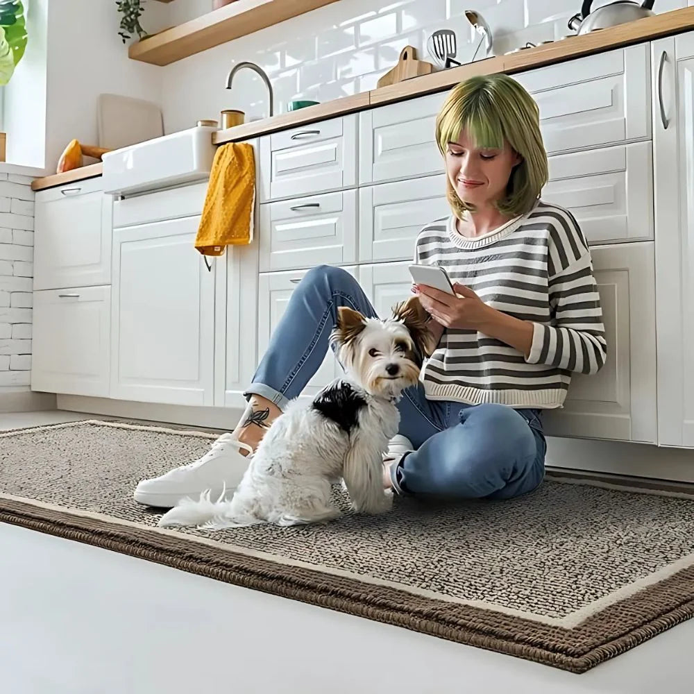 Kitchen Floor Mat | Anti-Fatigue & Non-Slip | Machine Washable