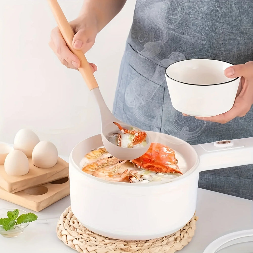 Kitchen Utensil Set | Heat-Resistant Silicone & Wooden Handles | Set of 12