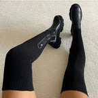 Knee-High Boots | Stretch-Knit & Comfortable